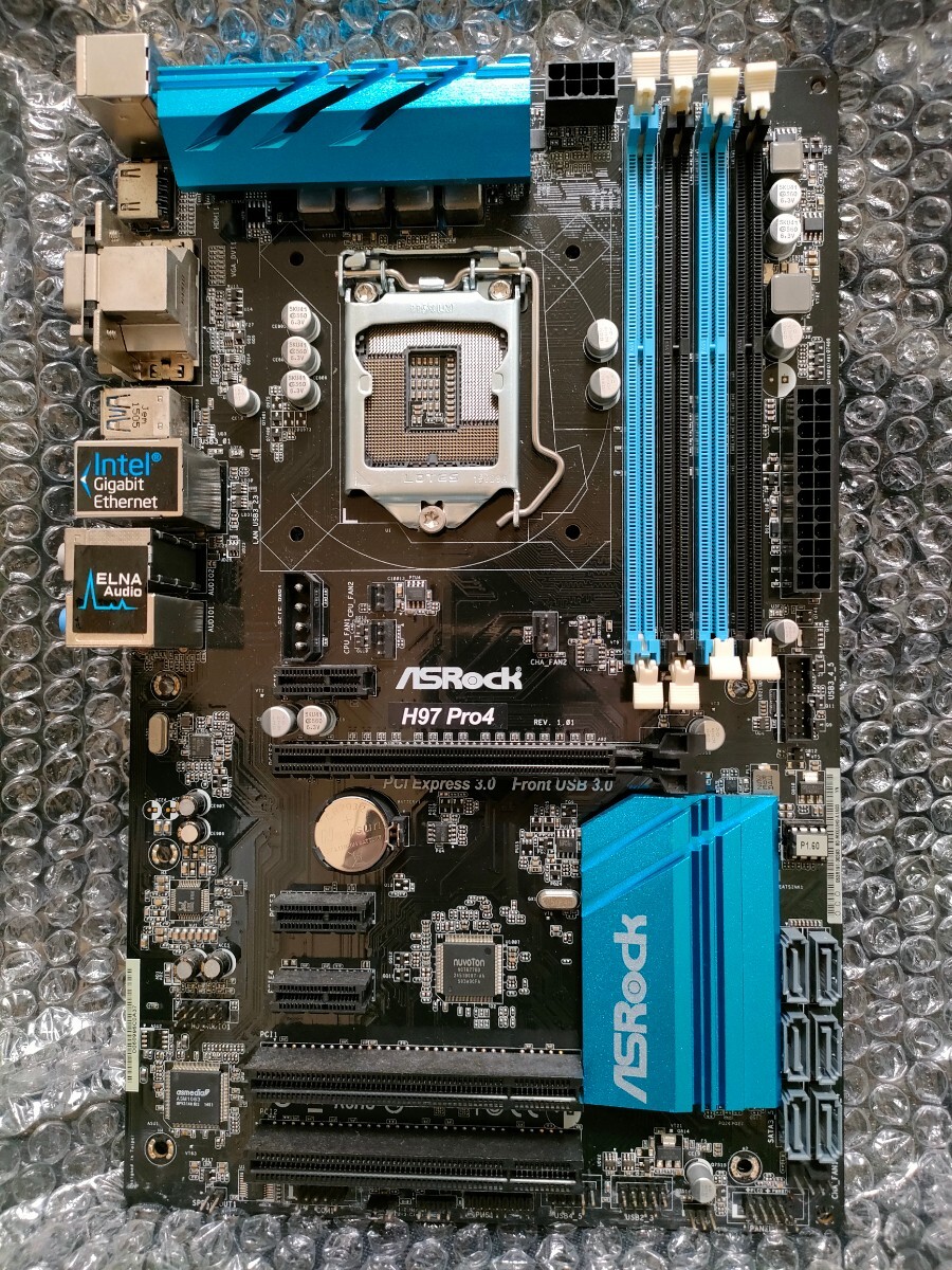 ジャンクマザボCPU付き　ASROCK　H97 Pro4　LGA1150 ジャンクマザボ ASROCK H97 Pro4 LGA1150｜Yahoo!フリマ（旧