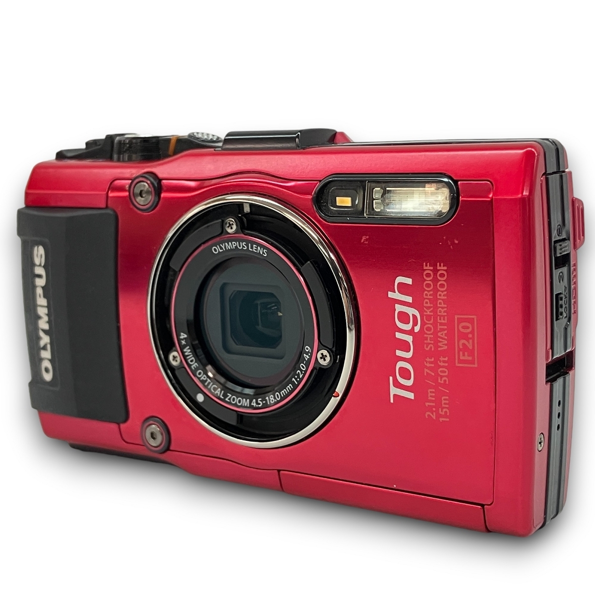 OLYMPUS デジカメ u-7000 コンデジ メモリーカード付 ピンク