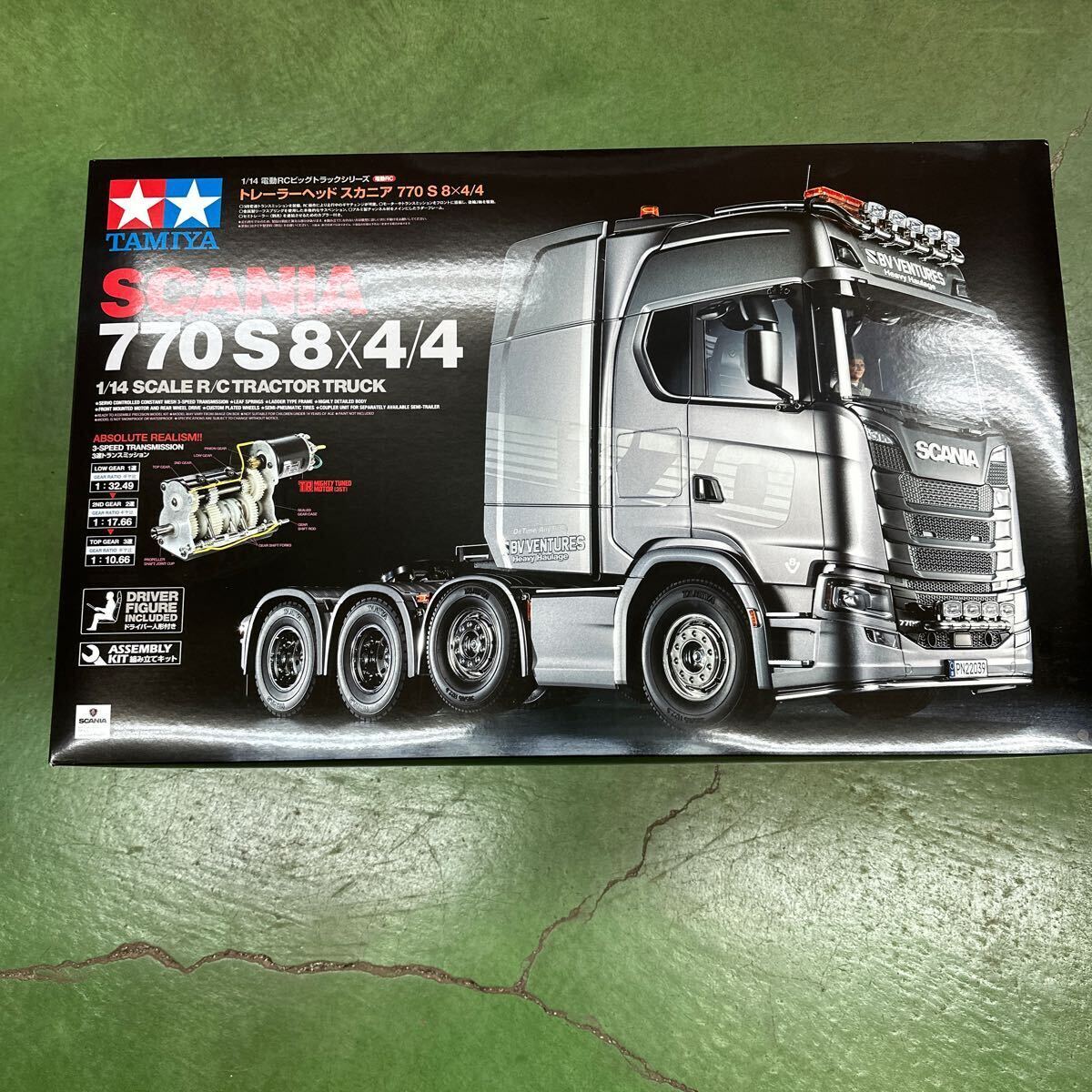 タミヤ1/14スカニア770トレーラー （1/14タミヤスカニア770S8×4/4 