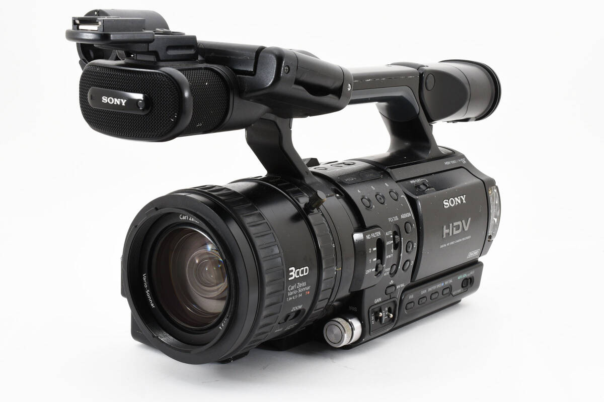 SONY HDV業務用ビデオカメラHVR-Z5J　【ジャンク】 ジャンク】 SONY HVR-Z5J 業務用ビデオカメラ本体 - メルカリ