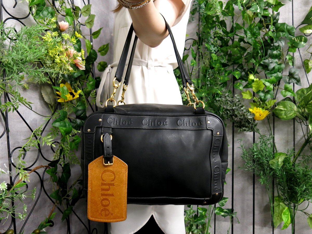 chloe クロエ ボストンバック Chloe クロエ ボストンバッグ エデン