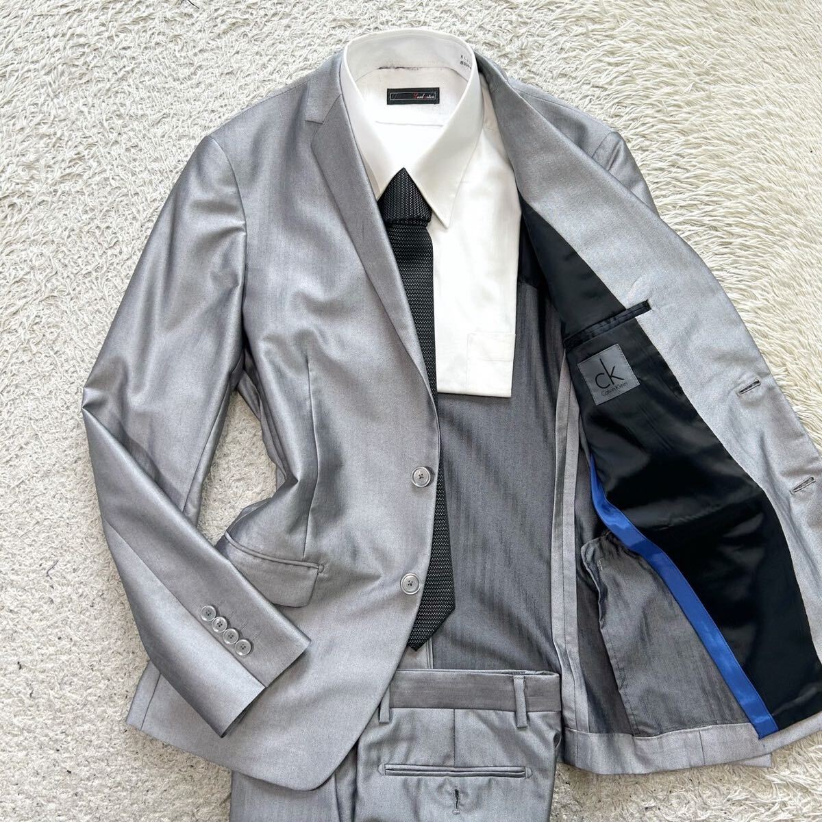 CALVIN KLEIN✨ラムレザージャケット 羊革 ボックスタグ 近年モデル 