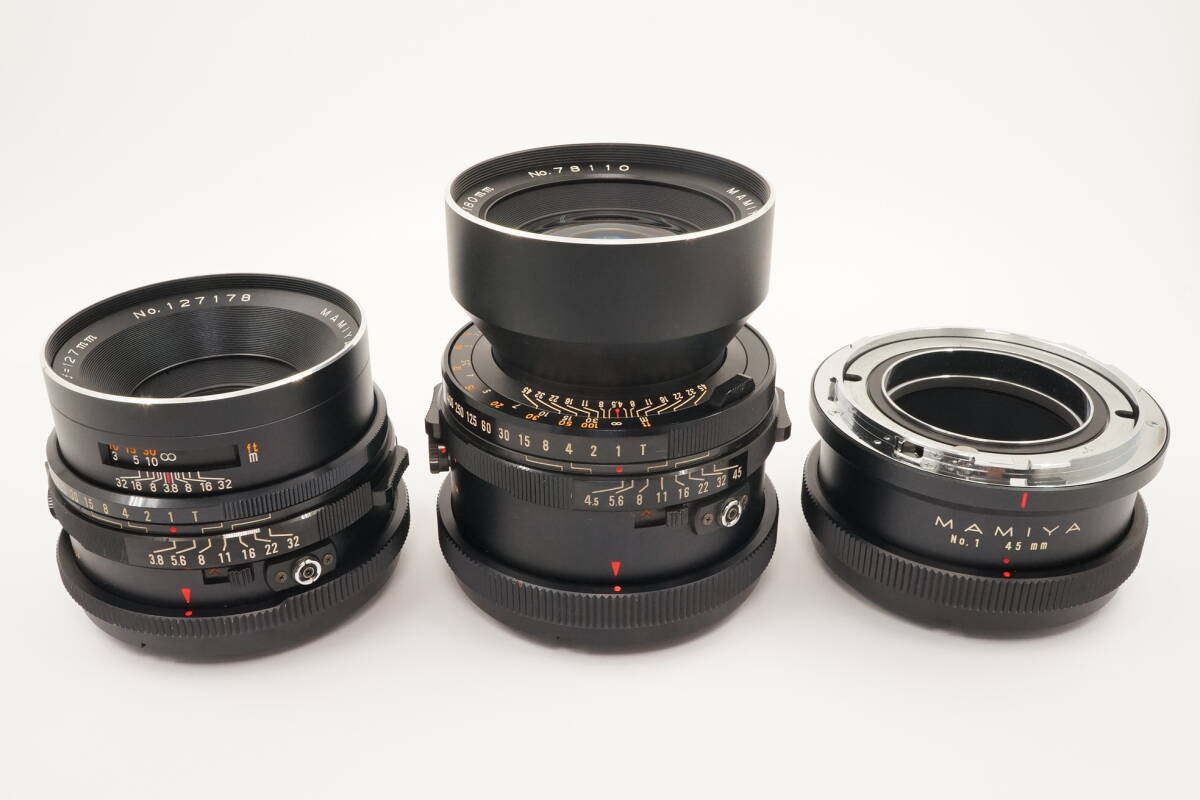 マミヤ MAMIYA SEKOR Z 127mm f3.8 MAMIYA SEKOR F3.8 127mm マミヤ セコール 目立った傷や汚れなし