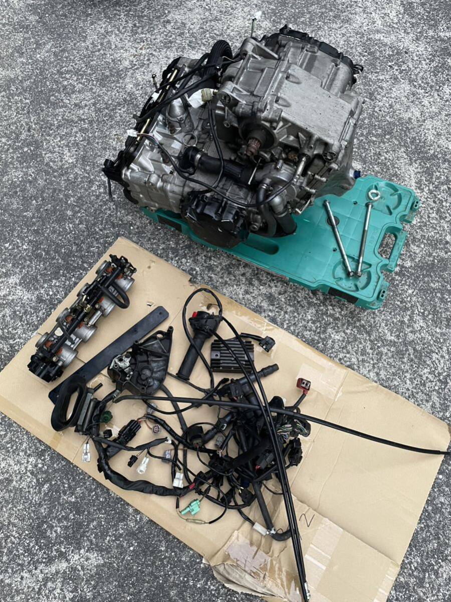 傷や汚れあり】希少 スズキ gsx r600 k4エンジン n727 2万キロ 実働 傷や汚れあり】希少 スズキ gsx r600 k4エンジン n727 2万キロ 実働