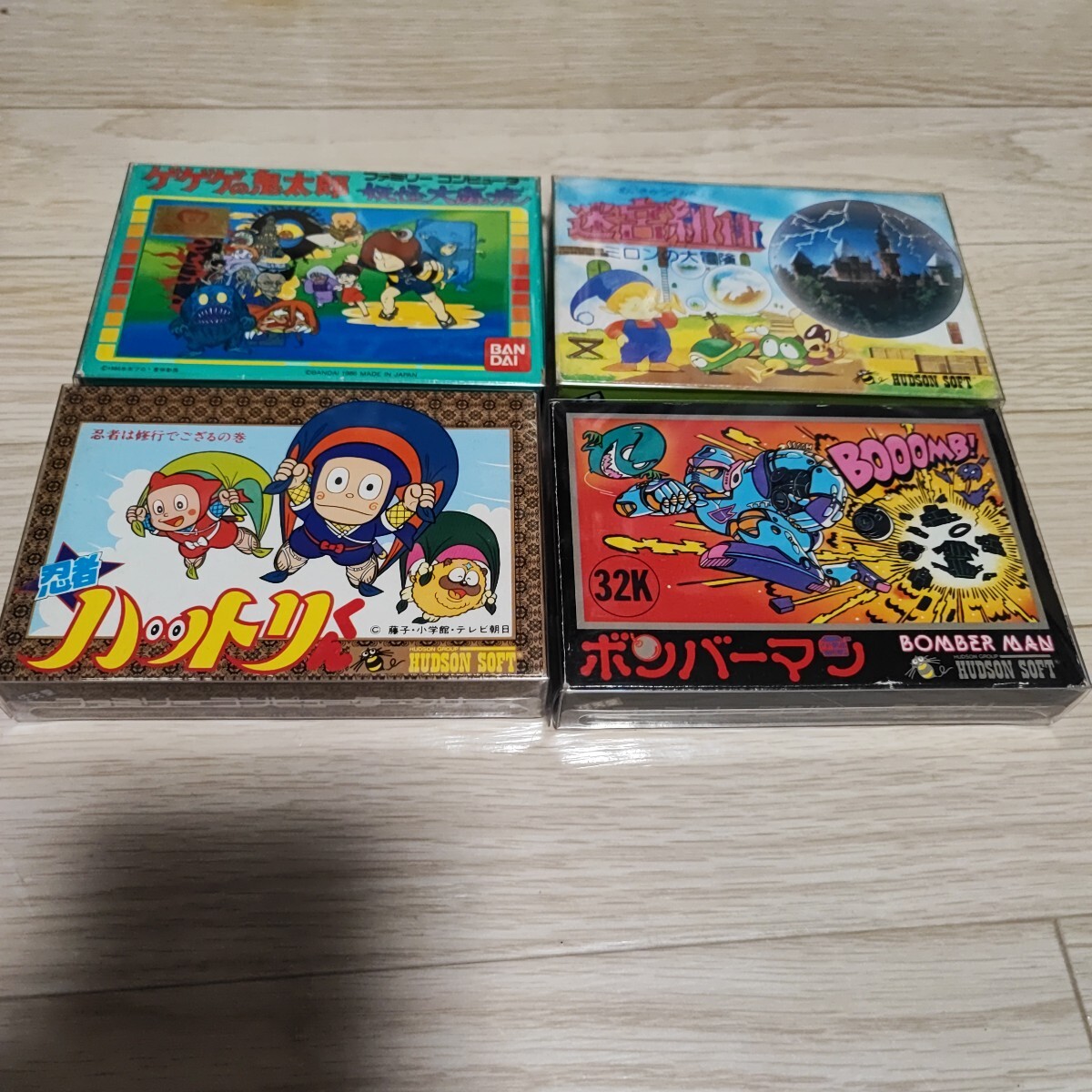 ファミコン ソフト4本 ファミコン ソフト4本セット（ファミコン
