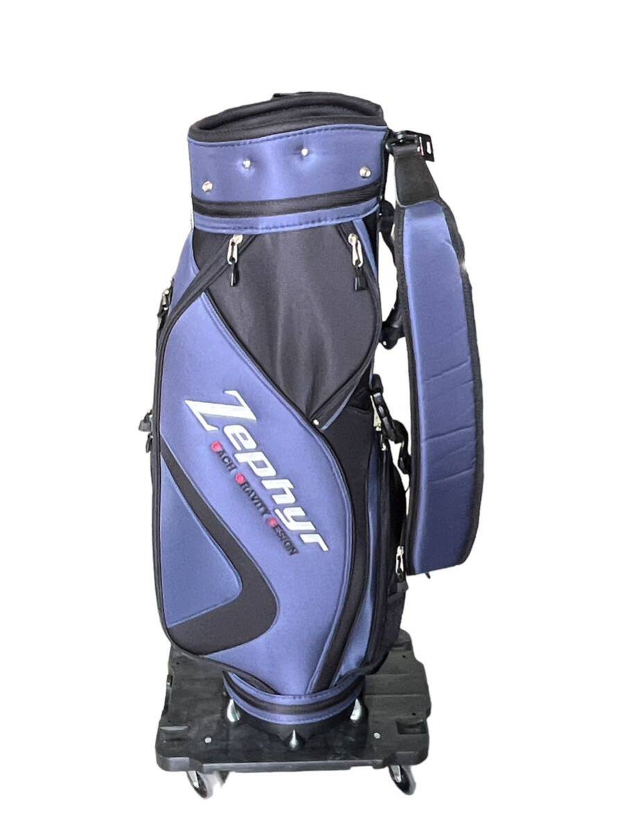 Mizuno ネイビー キャディバッグ スタンド 担ぎ Mizuno ネイビー