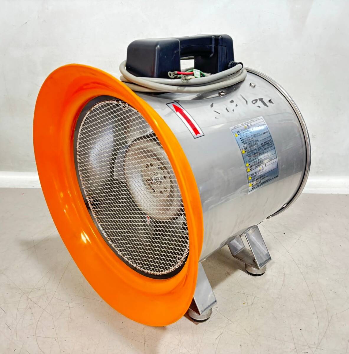 □Suiden 送風機(軸流ファンブロワ)ハネ300mm 単相200V【3537625:0