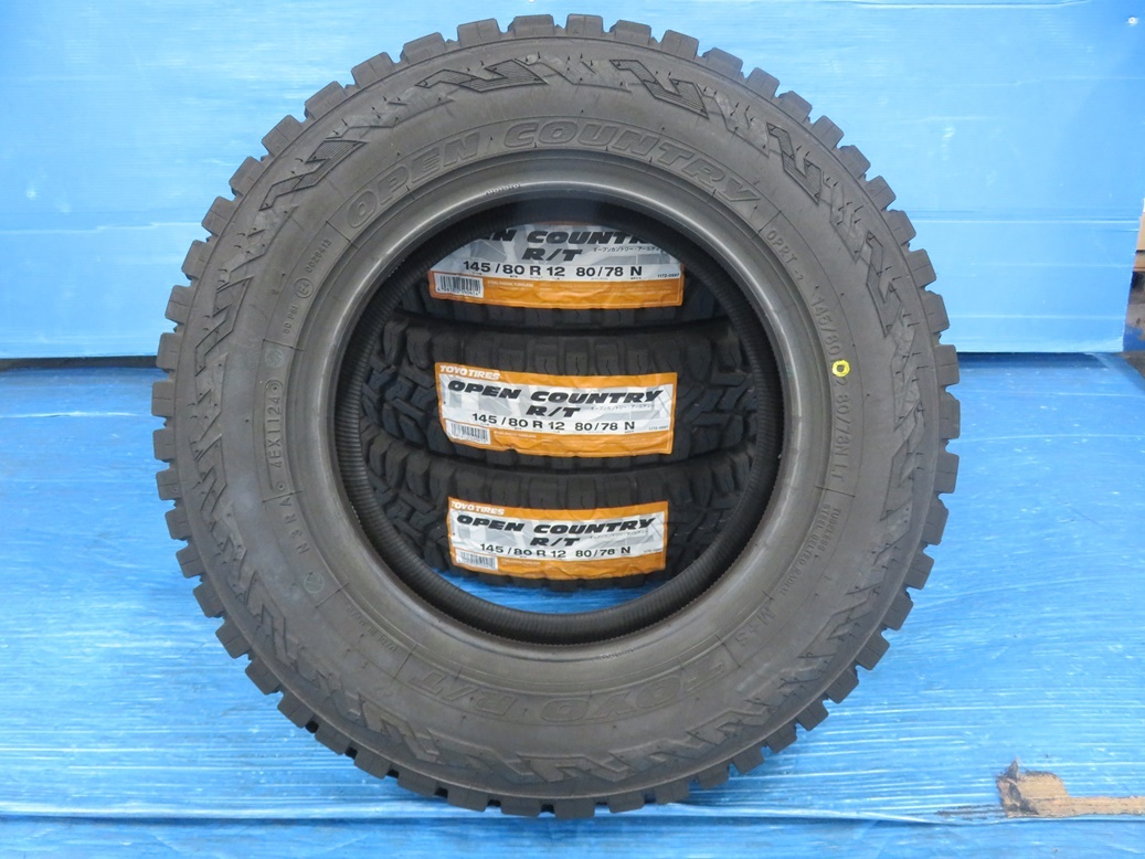 送料込☆TOYOオープンカントリーA/TⅢ☆165/80R14☆新品4本 送料込☆TOYOオープンカントリーA/TⅢ☆165/80R14☆新品4本