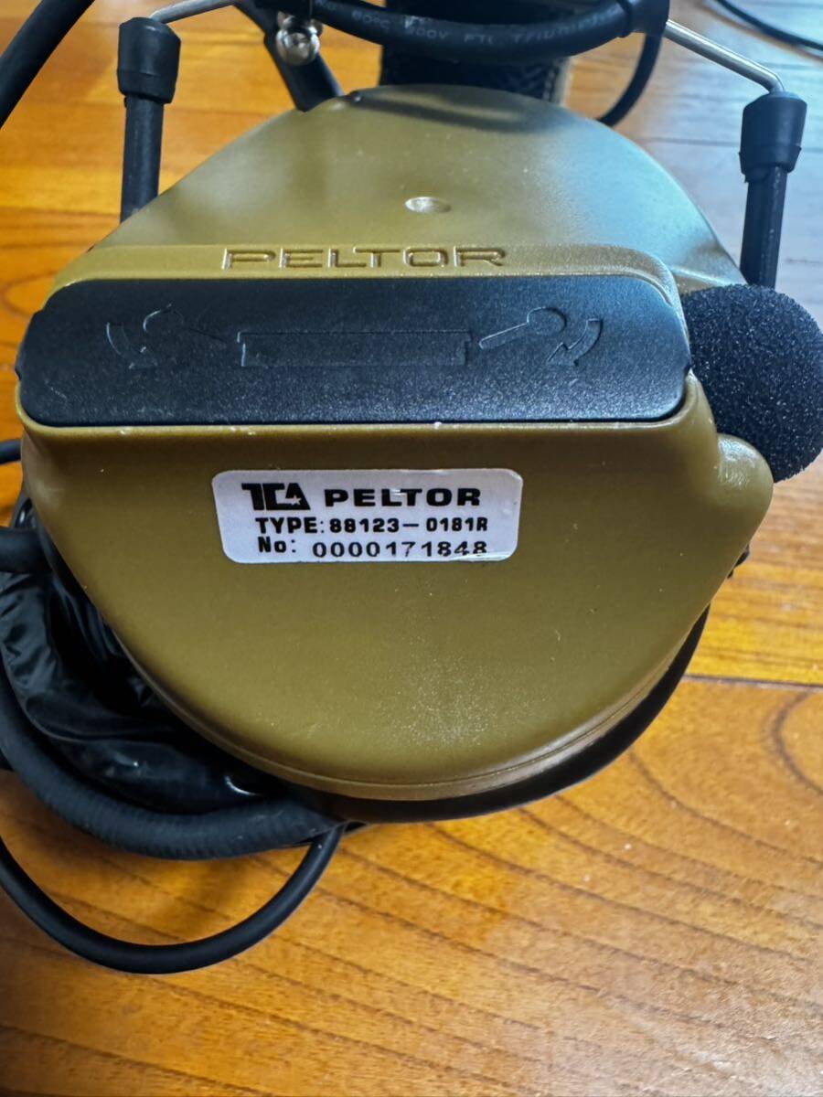 TCA comtac3 デュアル （TCA AGC COMTAC3 タイプ ヘッドセット