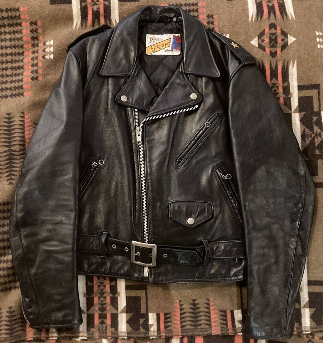 ビッグサイズ40 schottショット618レザーダブルライダース80〜90年代 楽天市場】Schott ショット ダブルライダース 618 SCHOTT 本革
