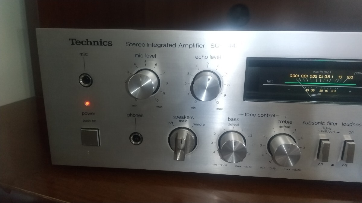 動作品】Technics SU-V44 プリメインアンプ テクニクス