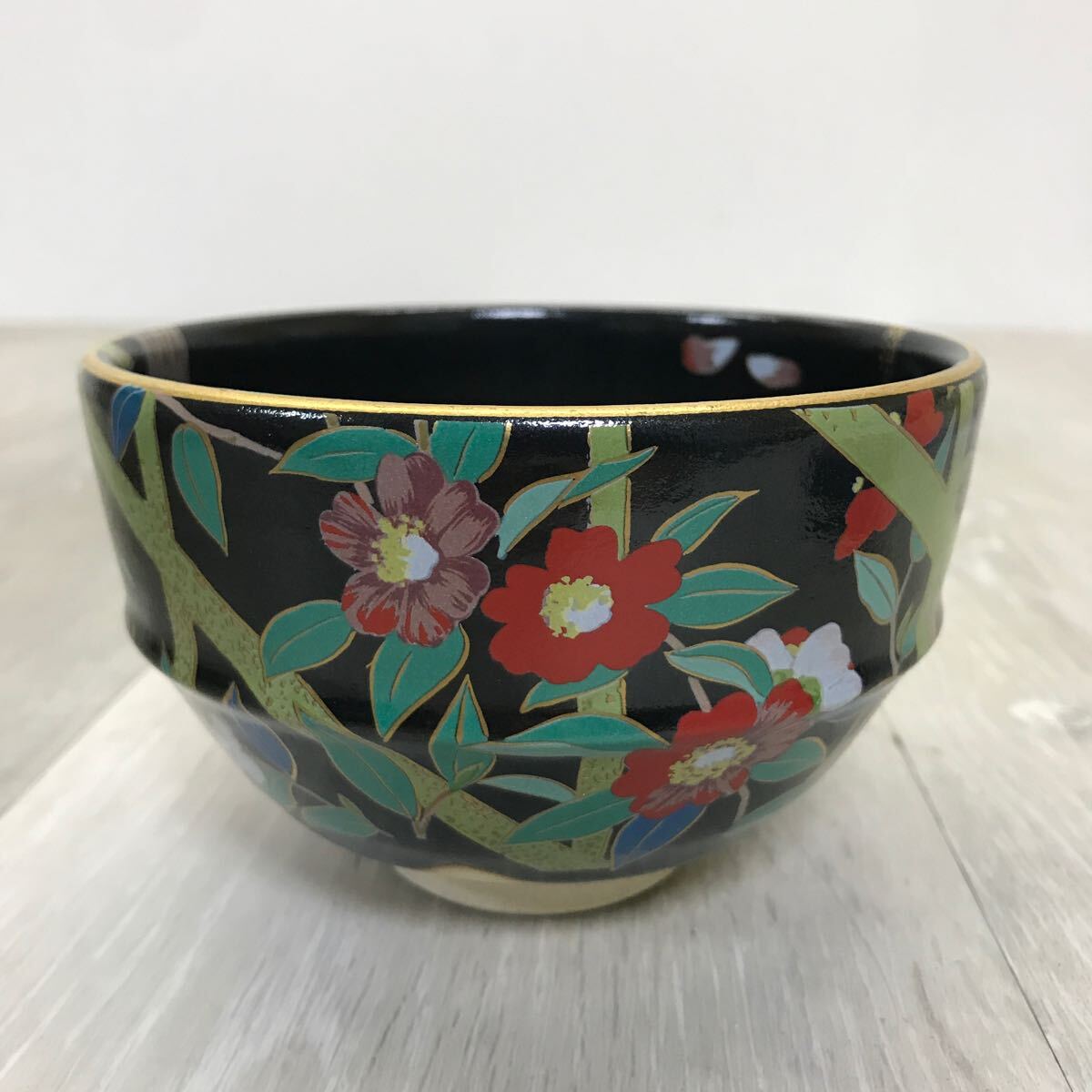 S440茶碗十客『帯青海波雪花絵』『天目形数茶碗』『上山一光