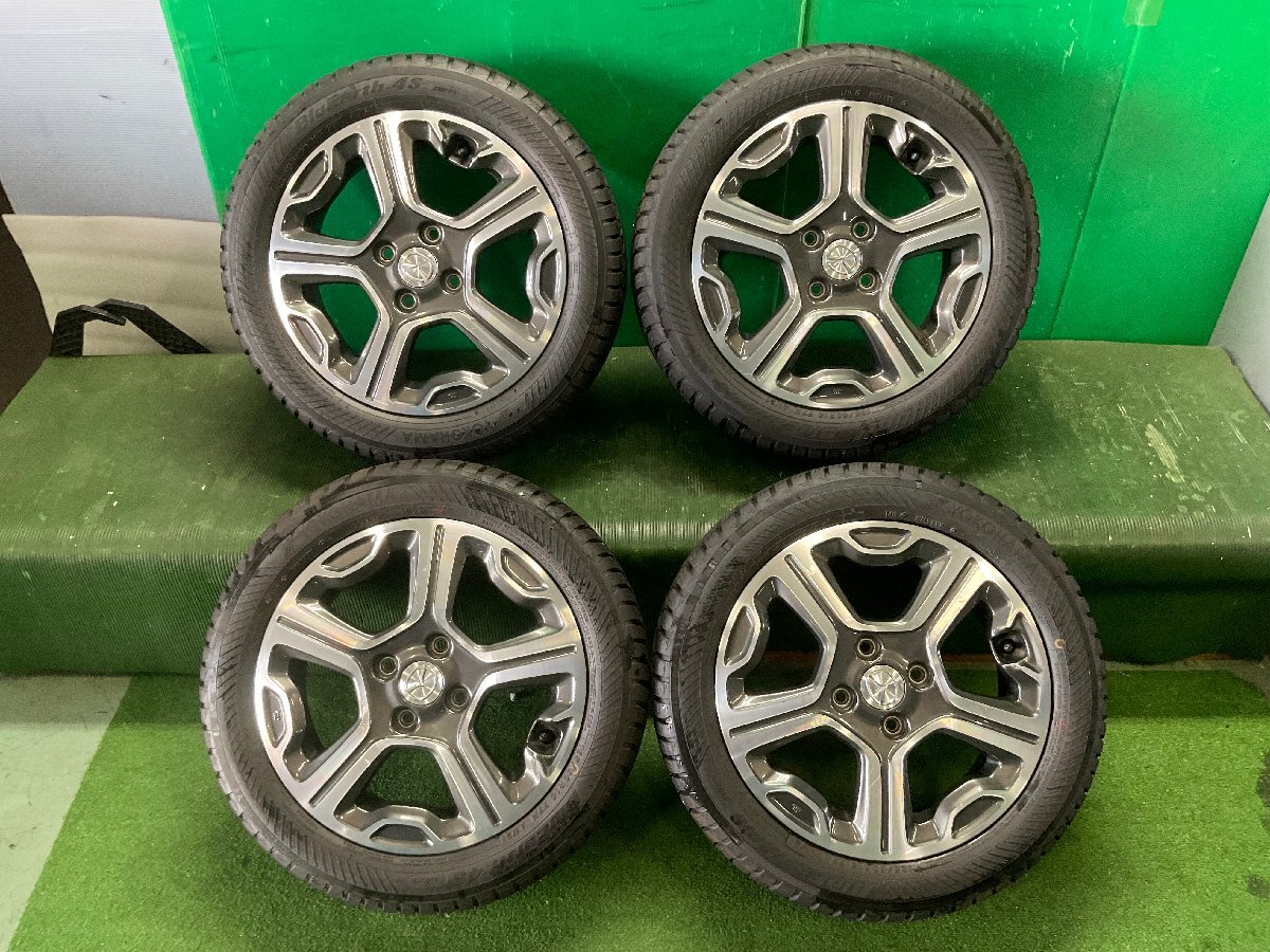 スズキハスラー マツダフレアクロスオーバー スタッドレス、ホイール純正