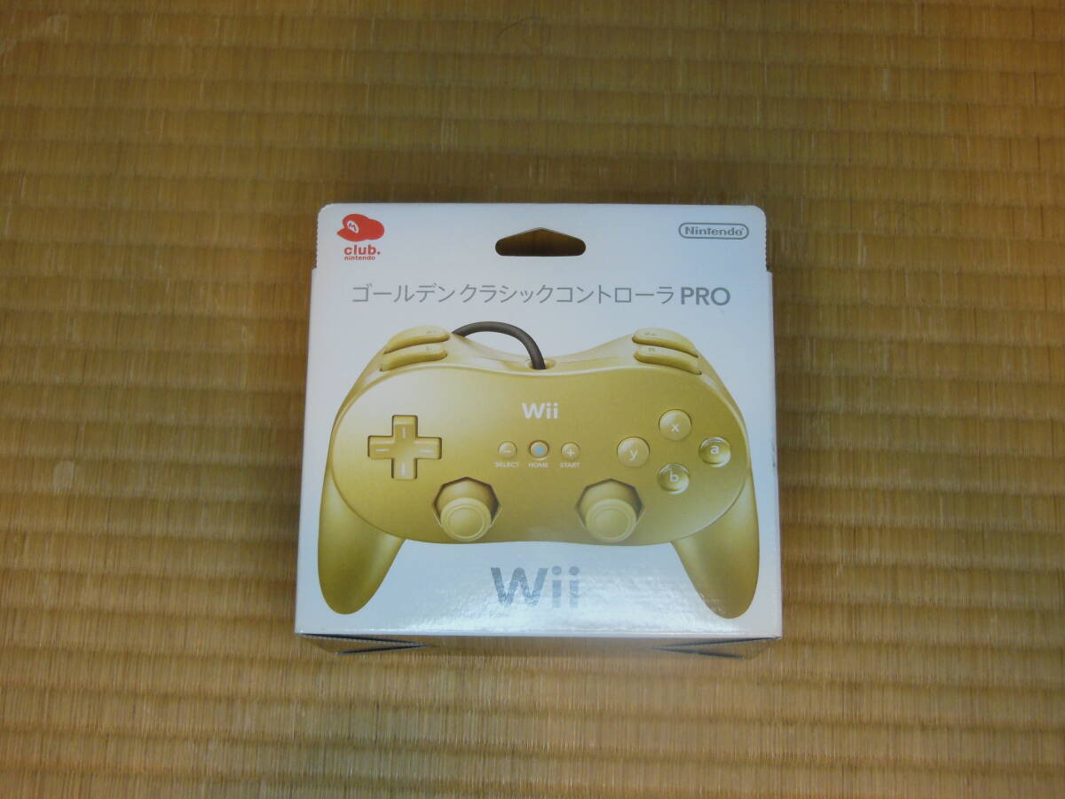 Nintendo 縛ろ Wii ゴールデンクラシックコントローラ PRO 