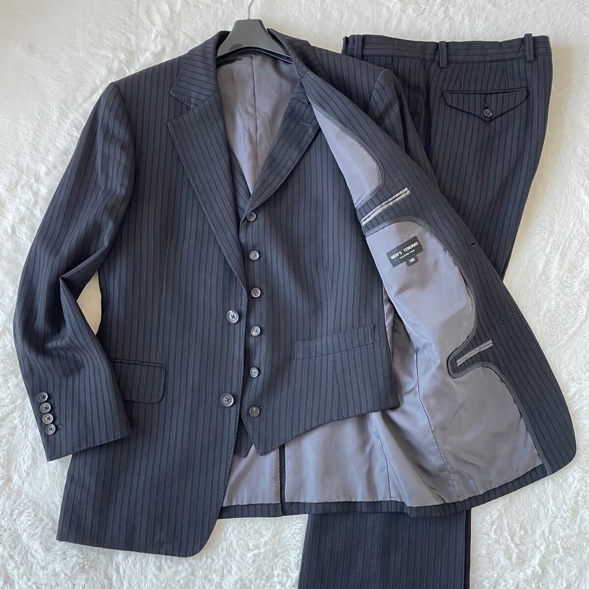 dormeuil ドーメル スーツ 英国製 セットアップ  礼服  冠婚葬祭 大島監修｜DORMEUIL MILLENNIAL】ダブルスーツ（スーツ