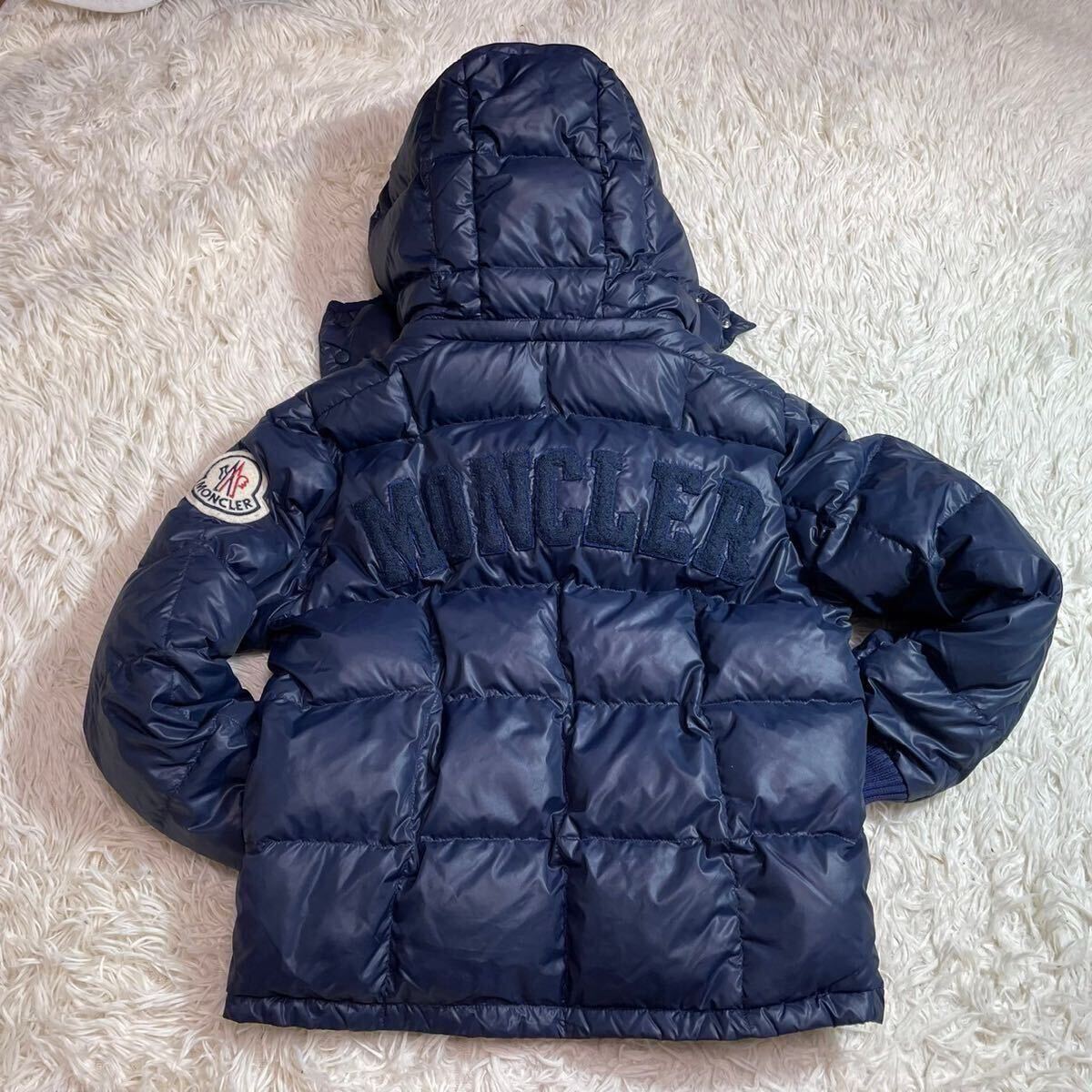 極美品 MONCLER モンクレール ダウンベスト ネイビー くから サイズ1