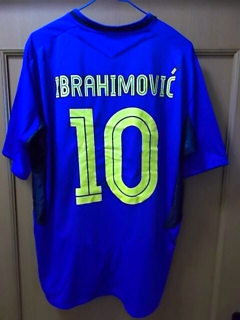 正規品スウェーデン代表イブラヒモビッチワールドカップ予選