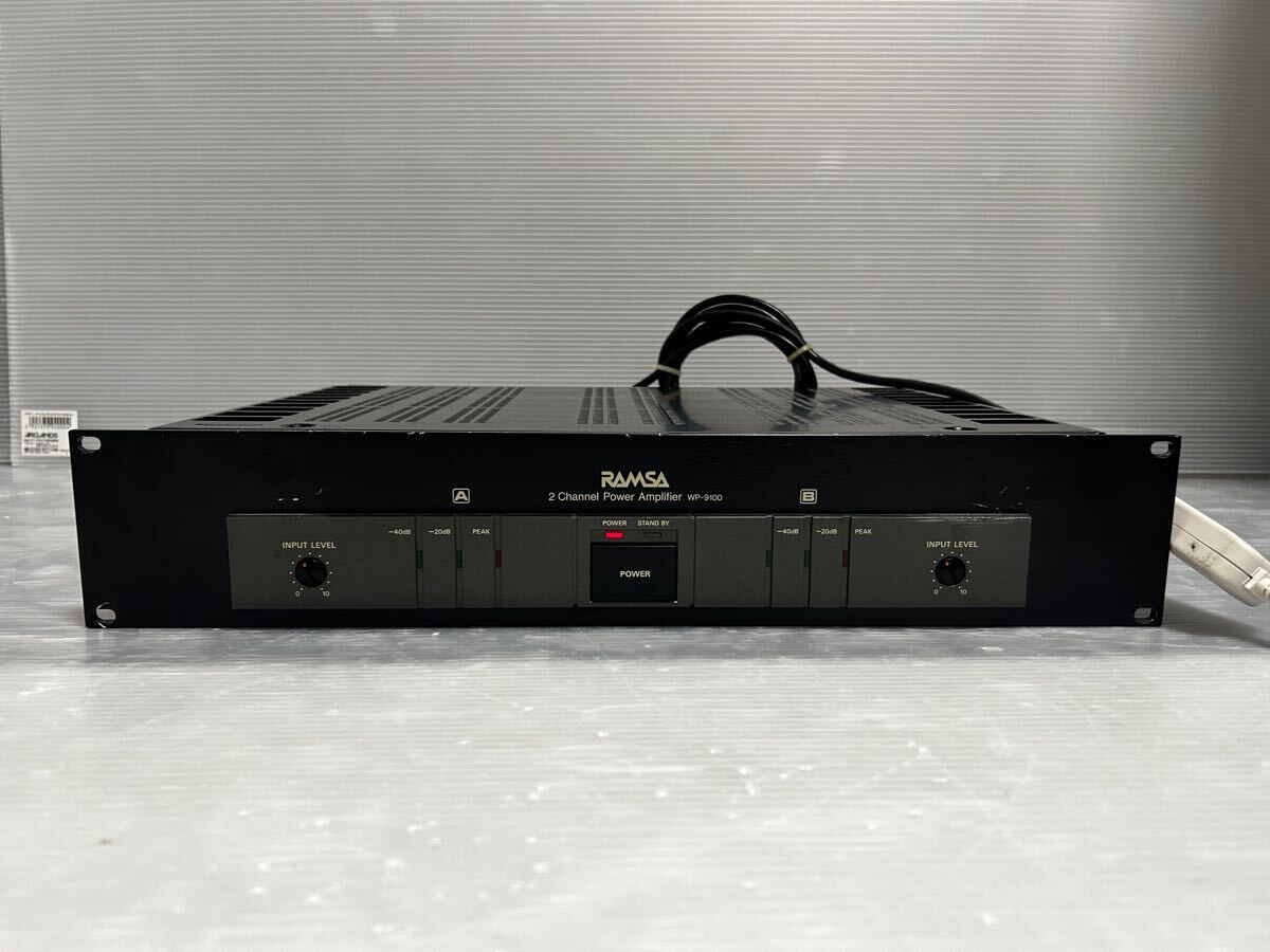 National RAMSA WP-9201 パワーアンプ ① 【公式通販】