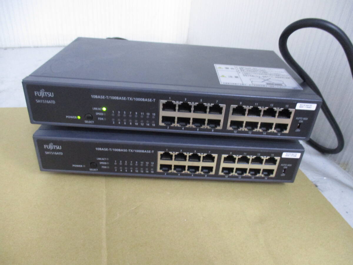 富士通 SH1516ATD 【SHシリーズ】ギガビットイーサ対応スイッチング  