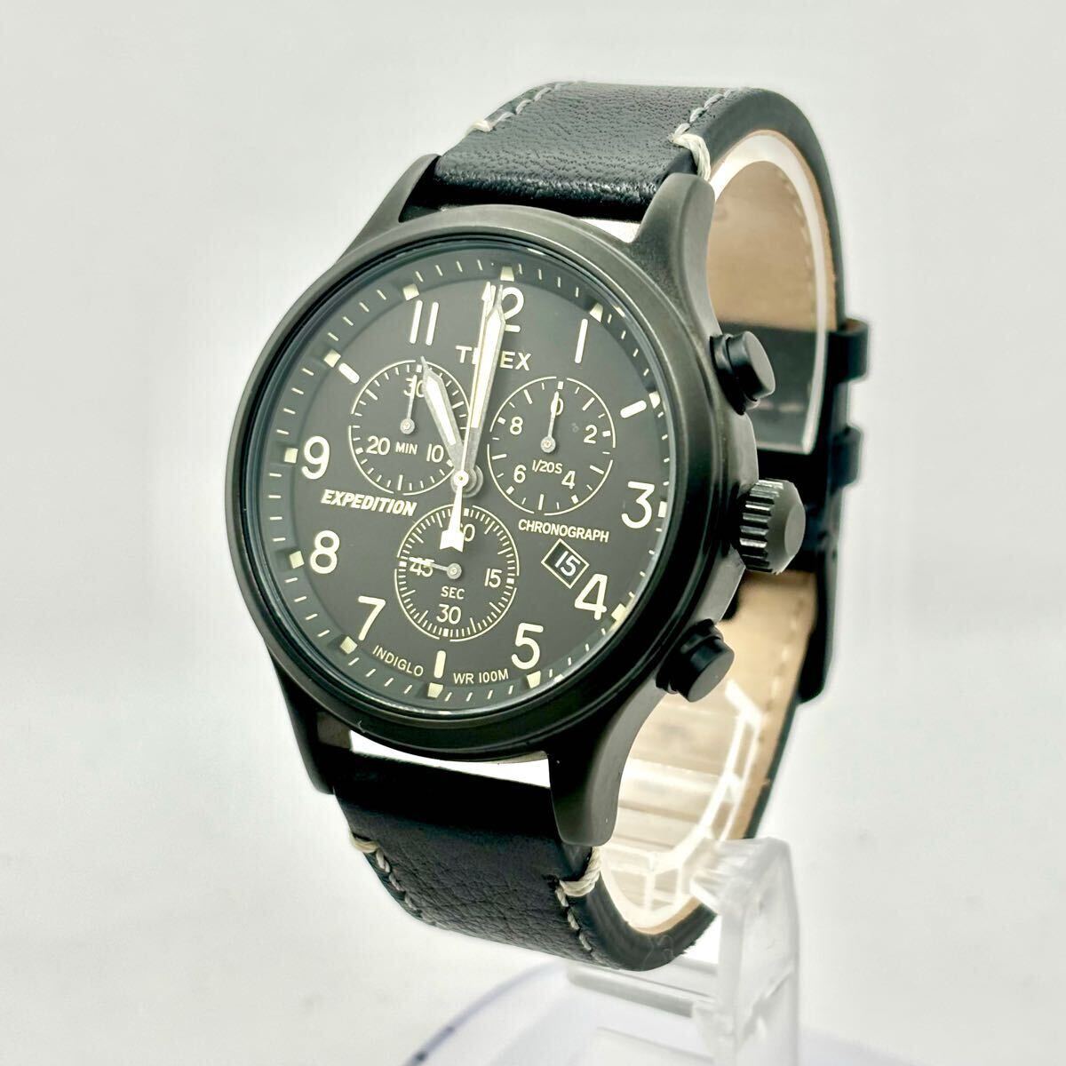 未使用に近い】【展示品/箱付き/新品電池】TIMEX タイメックス  