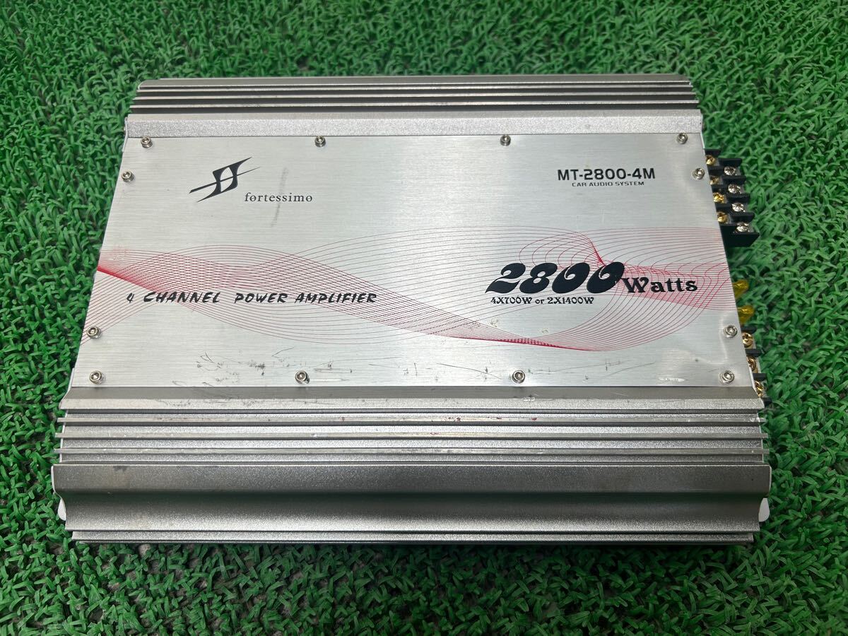 Fortessimo MT-3600-5ch 5chパワーアンプ MAX:3600W 本体のみ