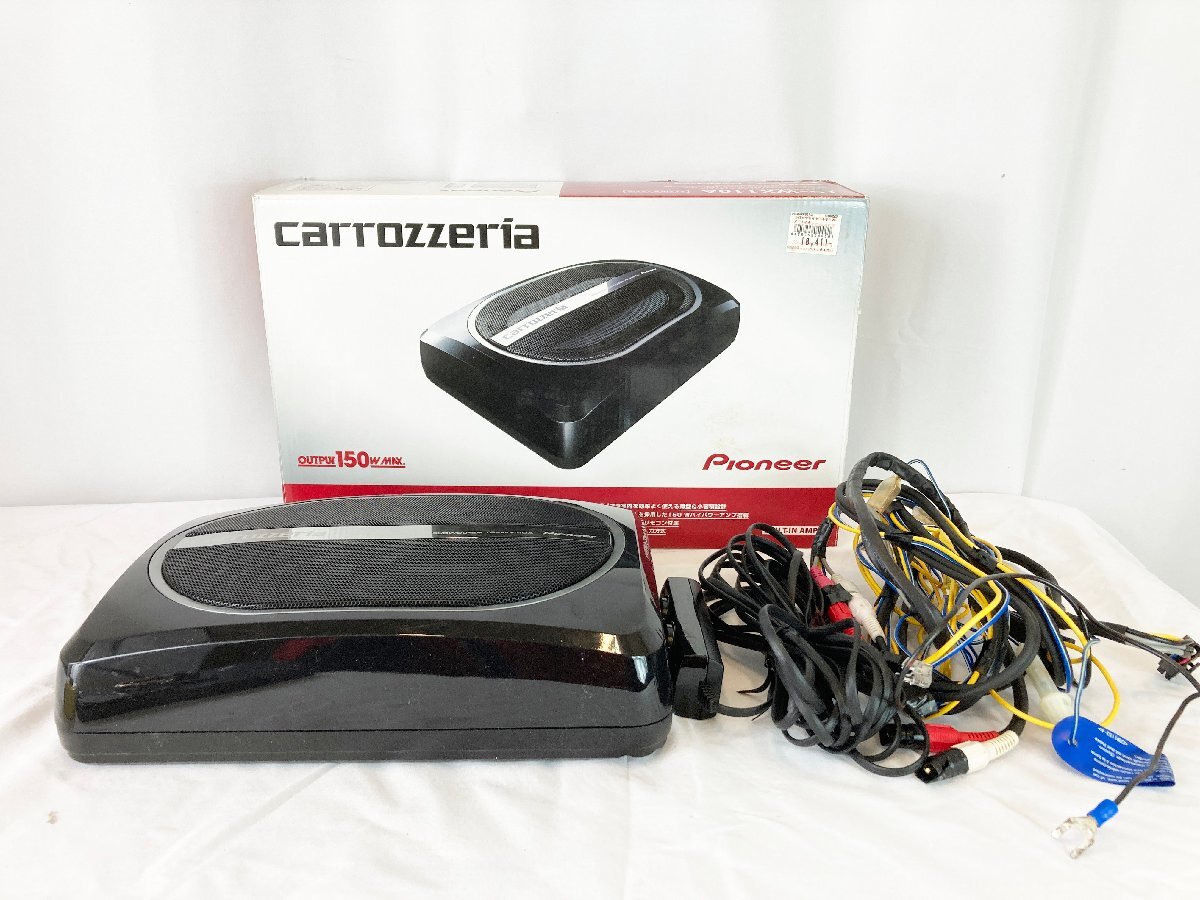 Pioneer TS-WX22A ウーファー 150W carrozzeria Subway TS-WX22A Main unit only Operation OK 20cm