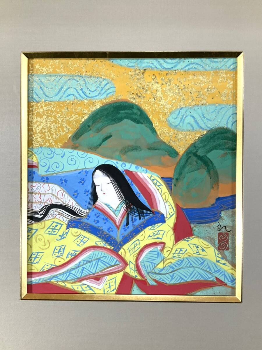 屏風絵六曲流鏑馬図日本