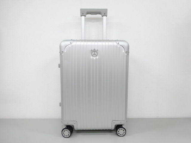 Mercedes ☆シルバー キャリーケース 新品】新品アウトレット
