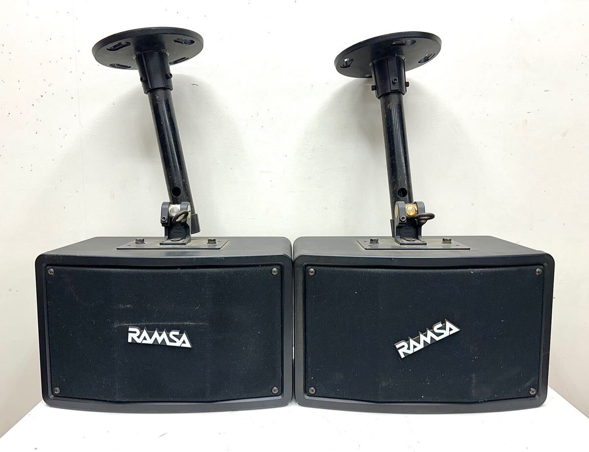 RAMSA ラムサ WS-A200 2Way PAスピーカー ブラケット付き 2台