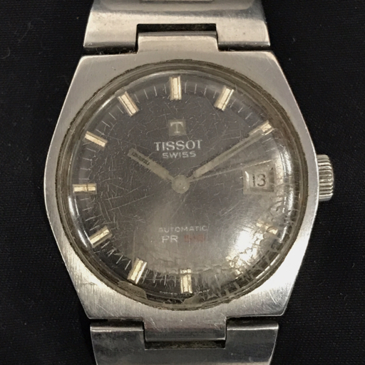 ○超特価・TISSOT 25石 C279/379C AT ふさわしく デイト 裏スケルトン