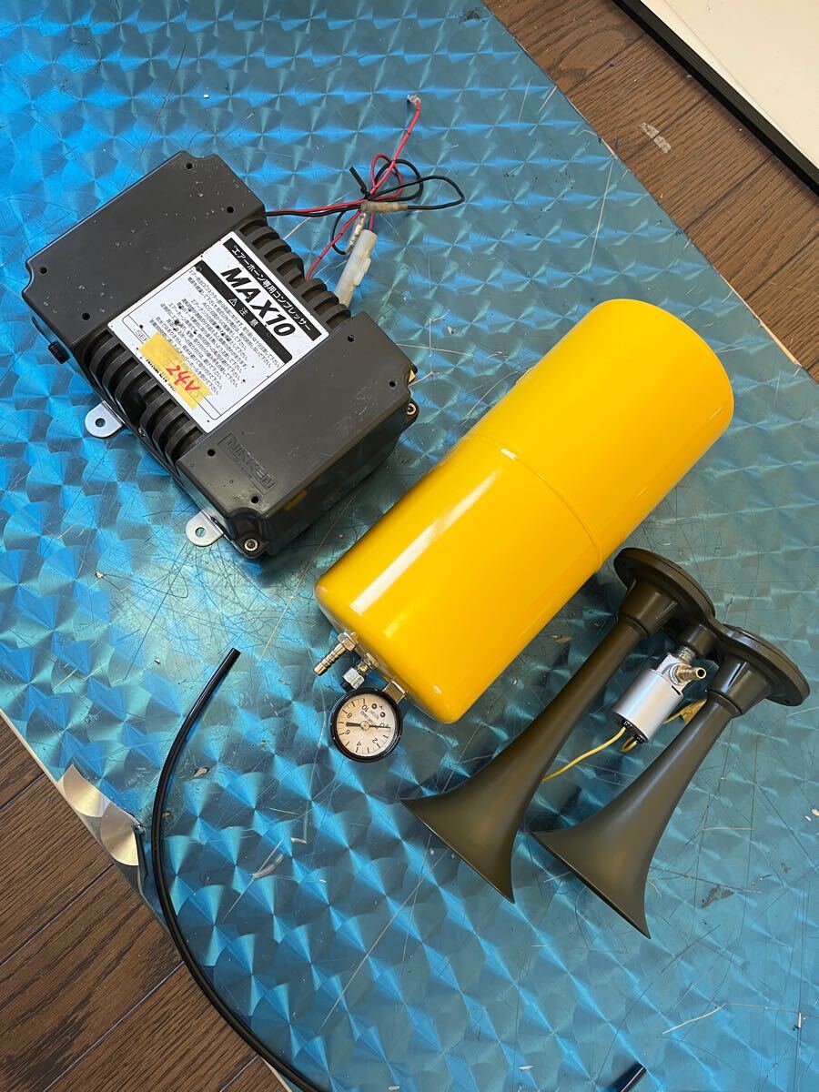 NIKKEN MA X10 12v コンプレッサー　おまけ付き ニッケン12VコンプレッサーMAX10 タンクホース