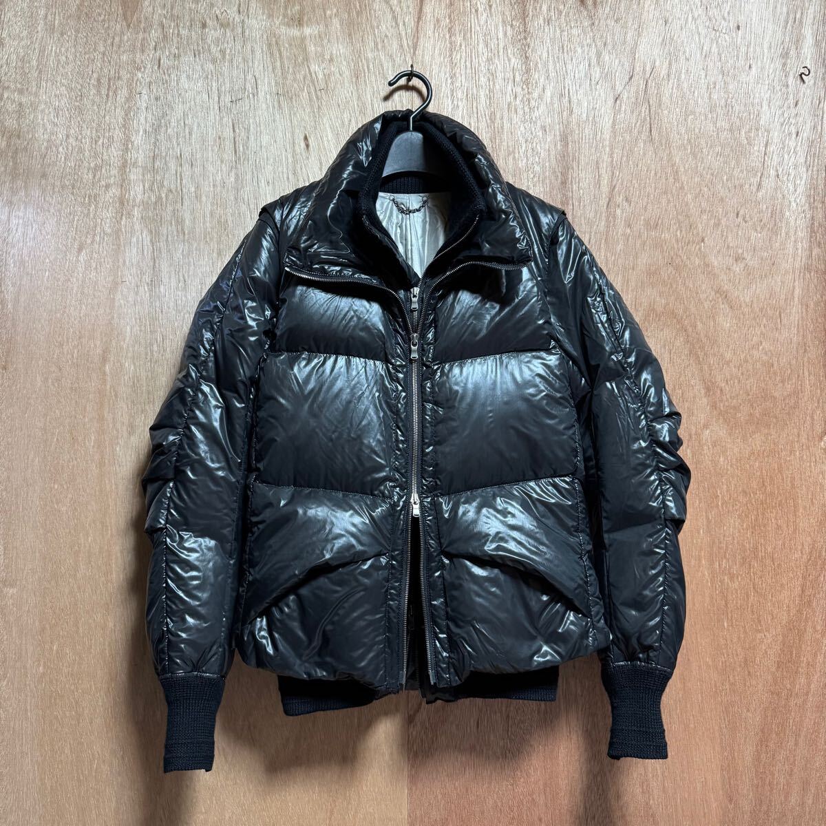 新品】☆【未使用】daboro/ダボロ layered jacket レイヤード  