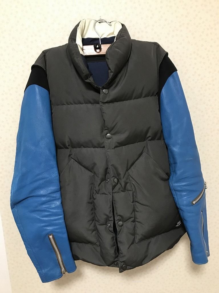 やや傷や汚れあり】☆ アンダーカバー UNDERCOVER サイズ2 袖レザー  