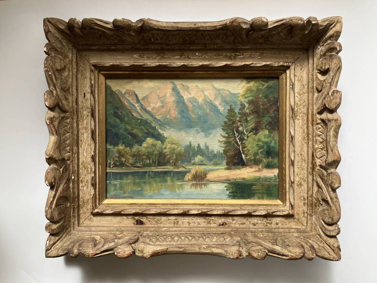 ヨーロッパ絵画油絵肉筆画手描き作品 gallery-uchida_y1-1878-j