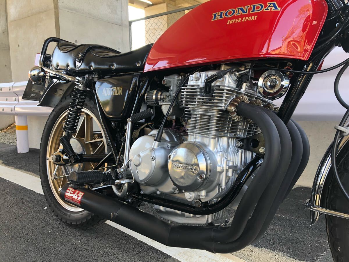 送料込〛ZRX400 DJガニマタ 4-2-1 6分割マフラー