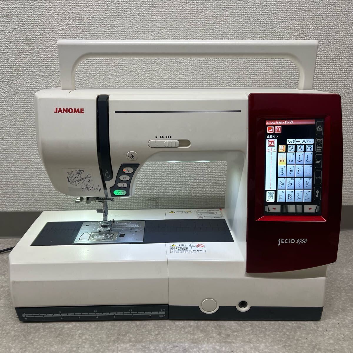 ☆美品☆janome ジャノメ高級コンピューターミシン GN9000☆①③ ☆美品☆janome ジャノメ高級コンピューターミシン GN9000☆①③