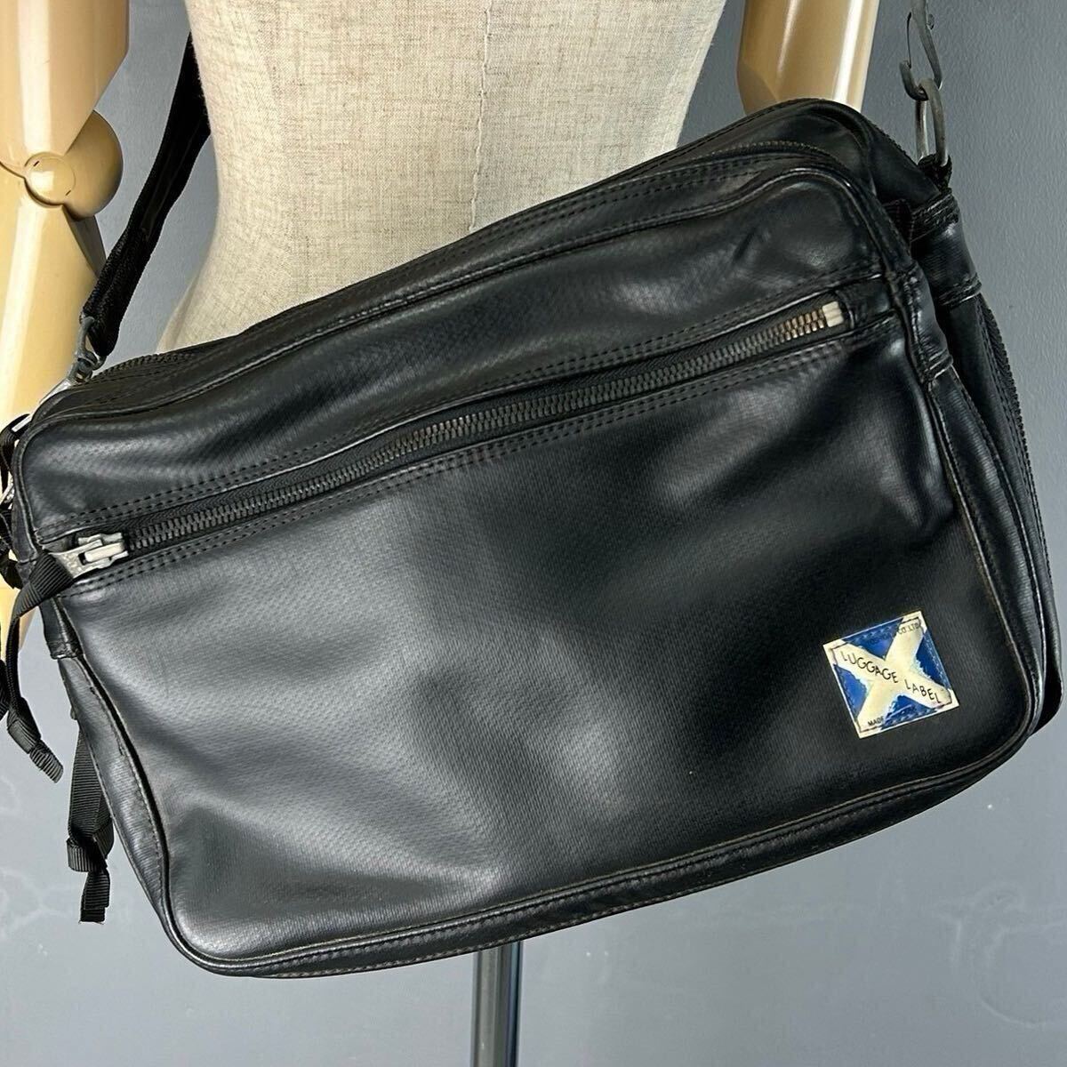 PORTER × B印 ヨシダ / 別注 “P.G.B” レザーショルダーバッグ（中古  