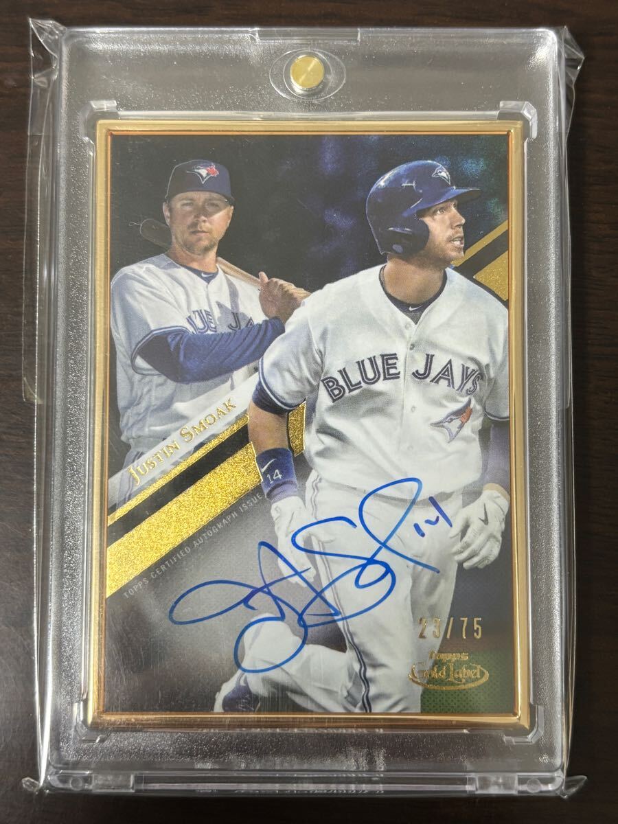 topps 2019 gold labelマックス・マンシー 直筆サインカード