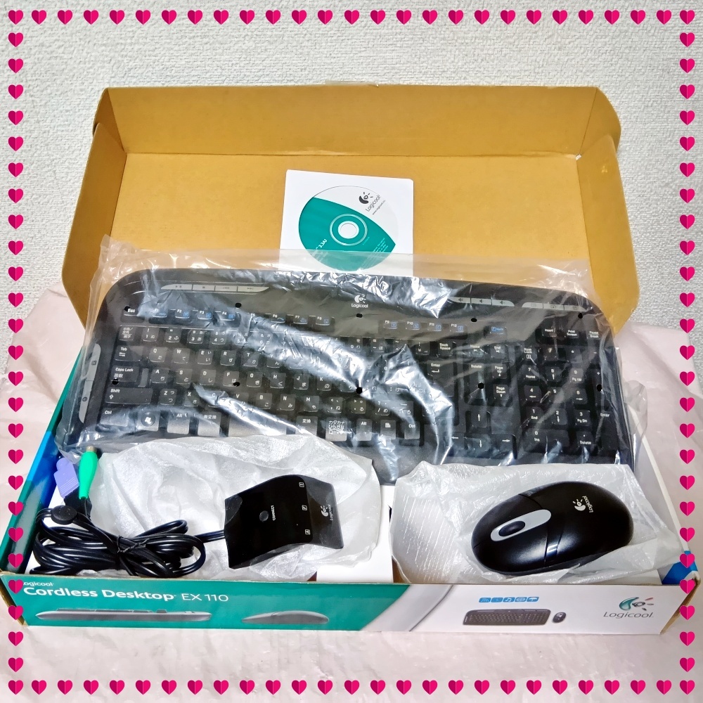 ロジクール EX100 コードレスデスクトップ EX-100