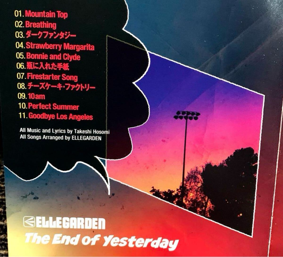 ELLEGARDEN The End of Yesterdayのポスター　B2 2025年最新】ellegarden ポスターの人気アイテム - メルカリ