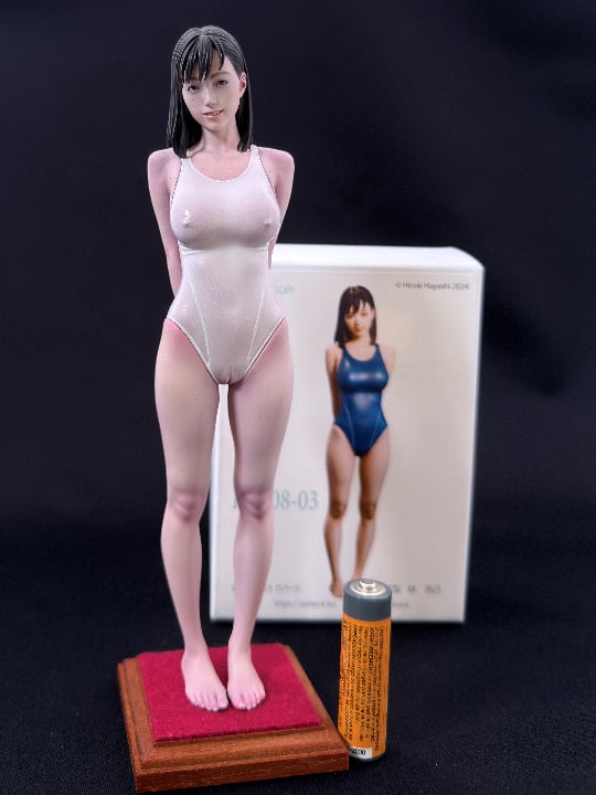 温泉天国 競泳水着探偵しずるちゃん ガレージキット 温泉天国 スクール水着探偵しずるちゃん 【ガレージキット完成品】