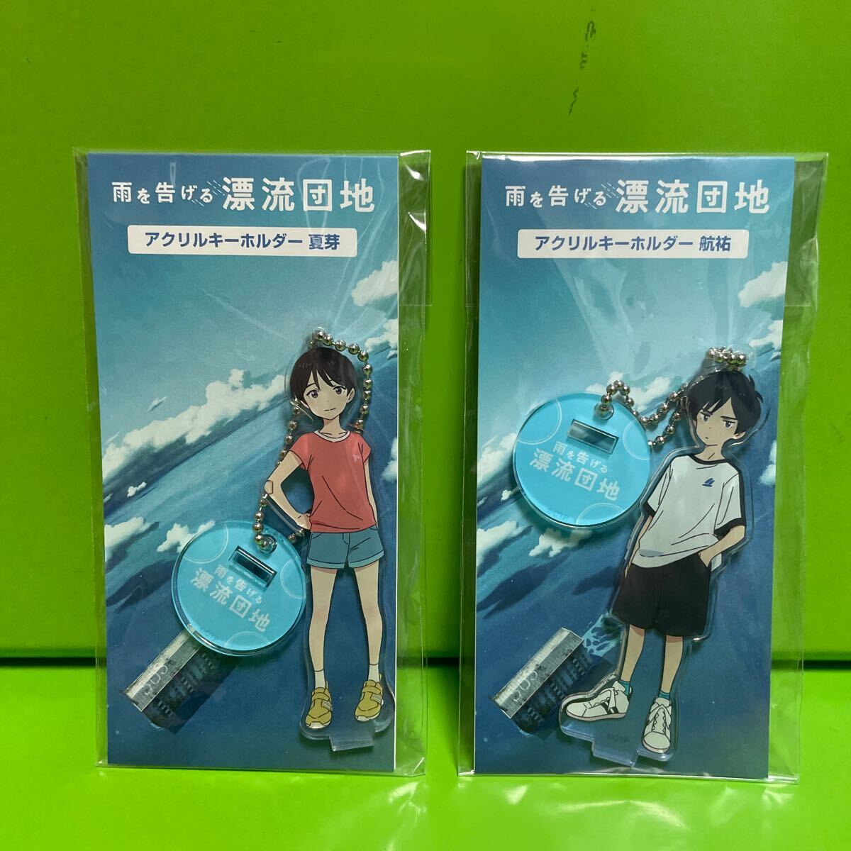 新品】宝石の国 ホログラムスクエア缶バッジ アクリルスタンドキー