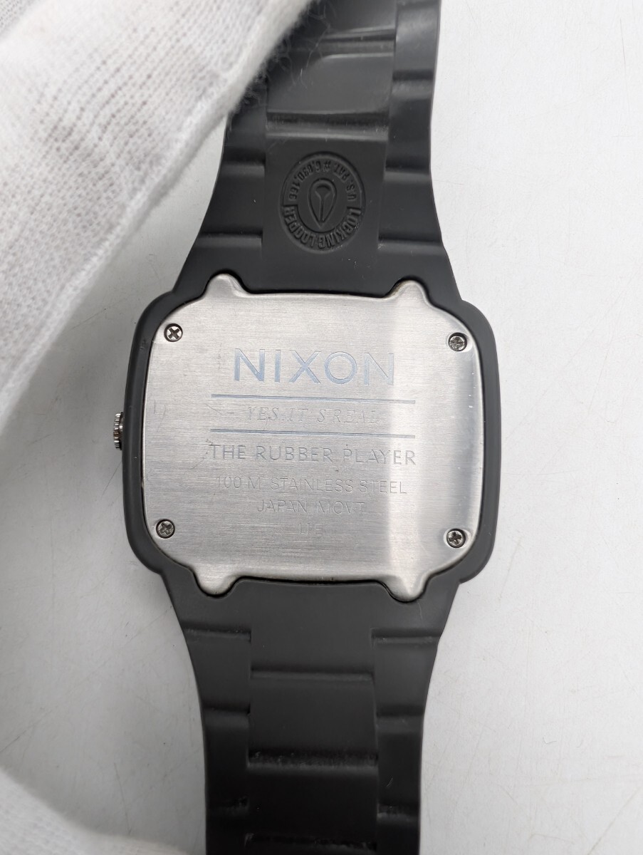 NIXON ニクソン THE RUBBER PLAYER ラバープレイヤー　白 Nixon Watch The Rubber Player White | eBay