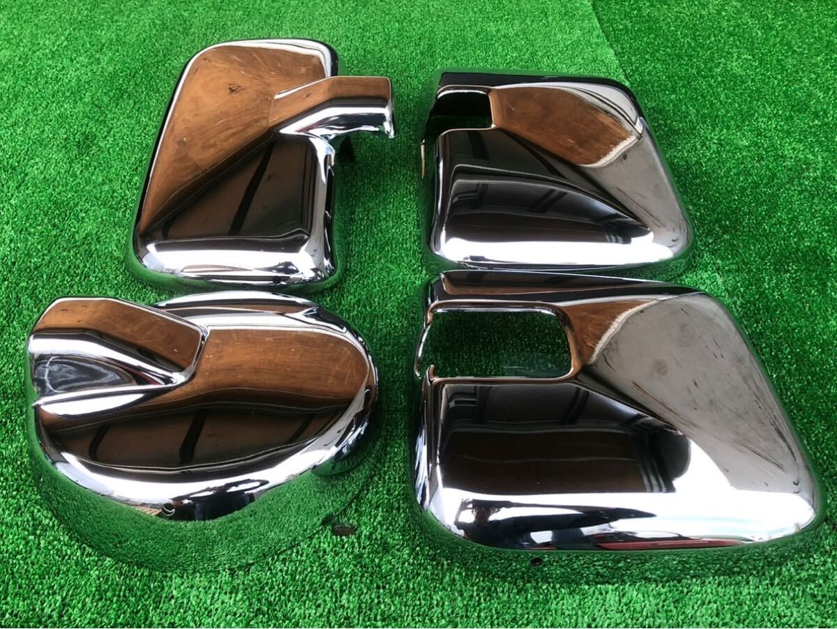 新品】ベストワンファイター用 メッキミラーカバー 4点セットの落札 