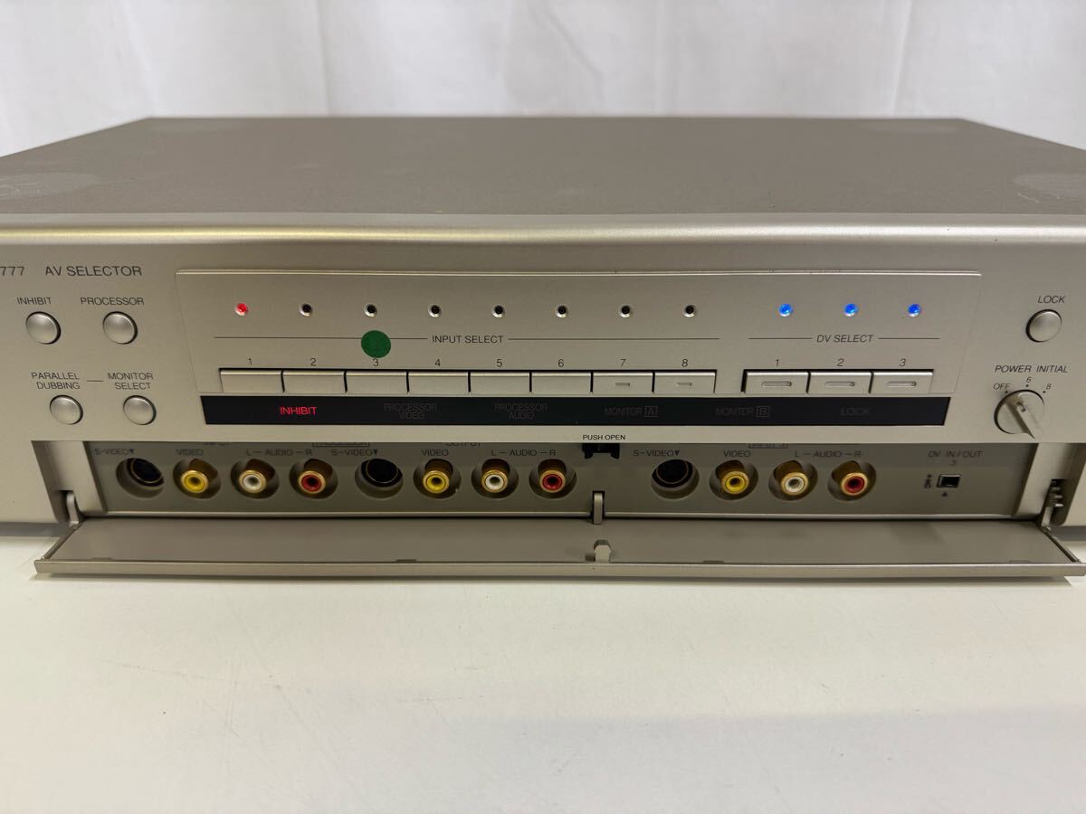 動作未確認 ジャンク品 Victor ビクター AVセレクター D端子 JX