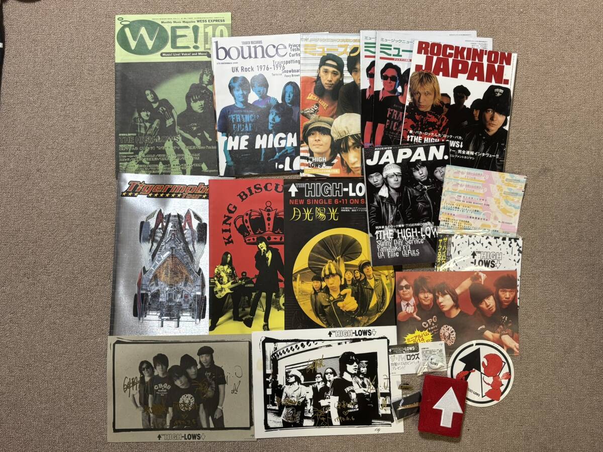 新品】レア THE HIGH-LOWS ハイロウズ FAN JET 2005 ワッペン