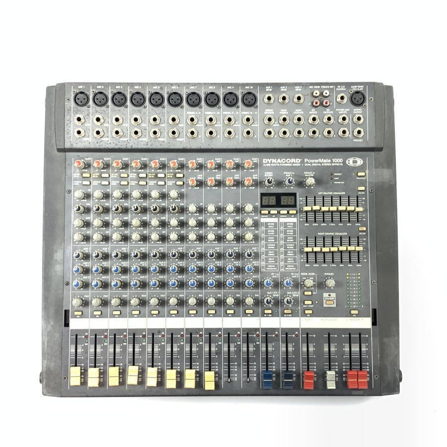 □DYNACORD MP7 パワードミキサー ダイナコード□の落札情報詳細