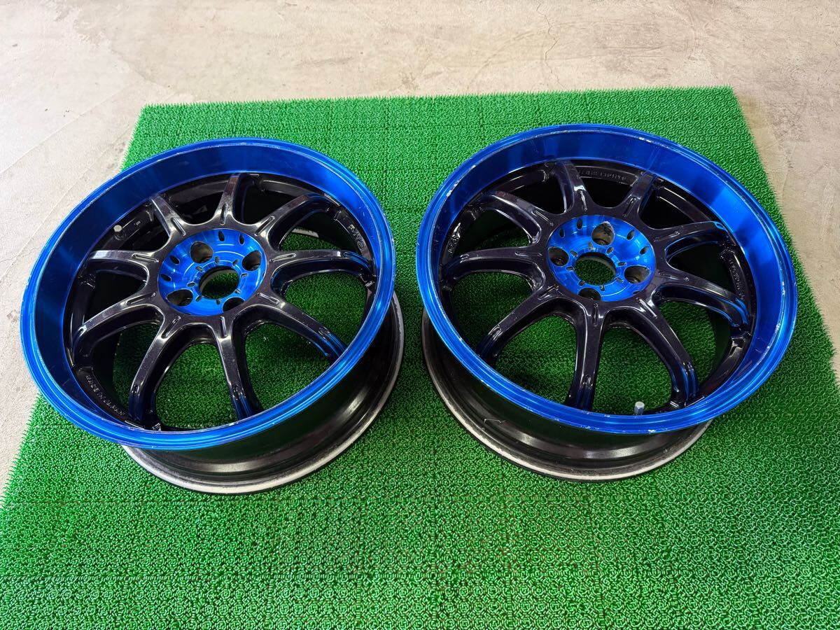 中古】RAYS GRAM LIGHTS 57 gainer 17インチ 9J+22 シルビア RX-7など