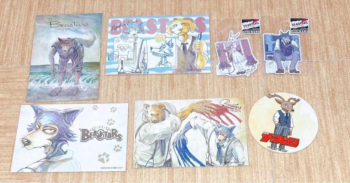 新品】直筆サイン入りA4判アクリルプレート『BEASTARS』板垣巴留