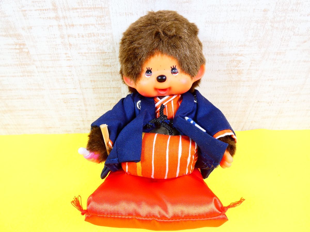 倉庫保管品】超レア！も組☆モンチッチ 町火消し☆ぬいぐるみ